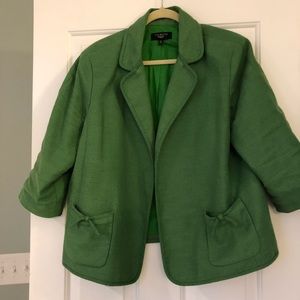 Talbots green jacket